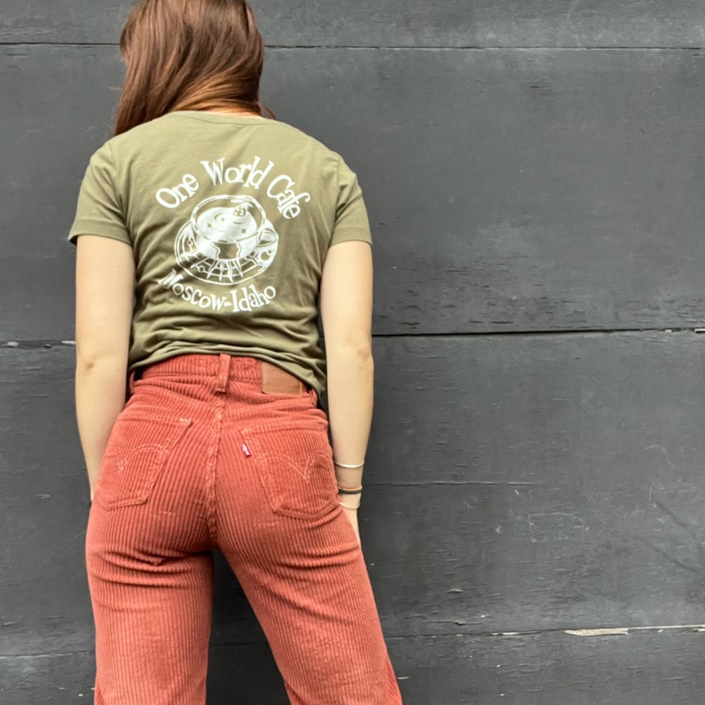 One world cafe tee